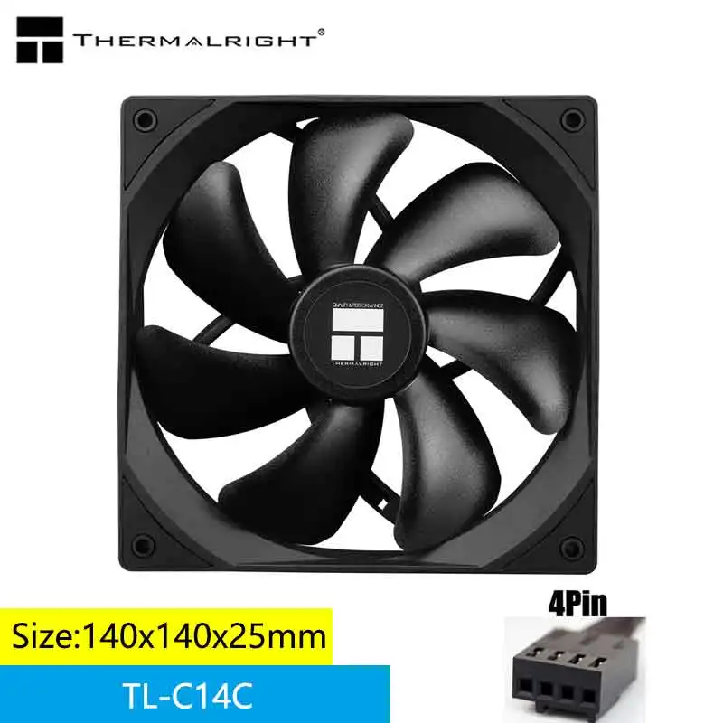 Pc Gaming Lounge - Thermalright TL-C14CW/14C-S 14cm Cooling Fan 5V