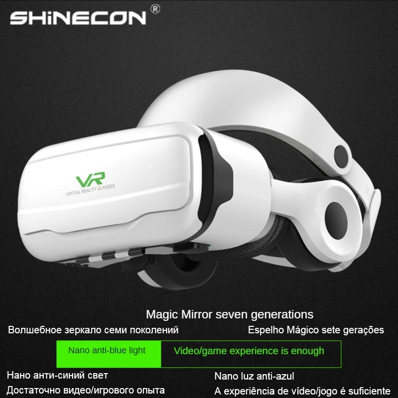 VR Glasses Virtual Reality 3D  - огляд і ціна Vr Headset Pc