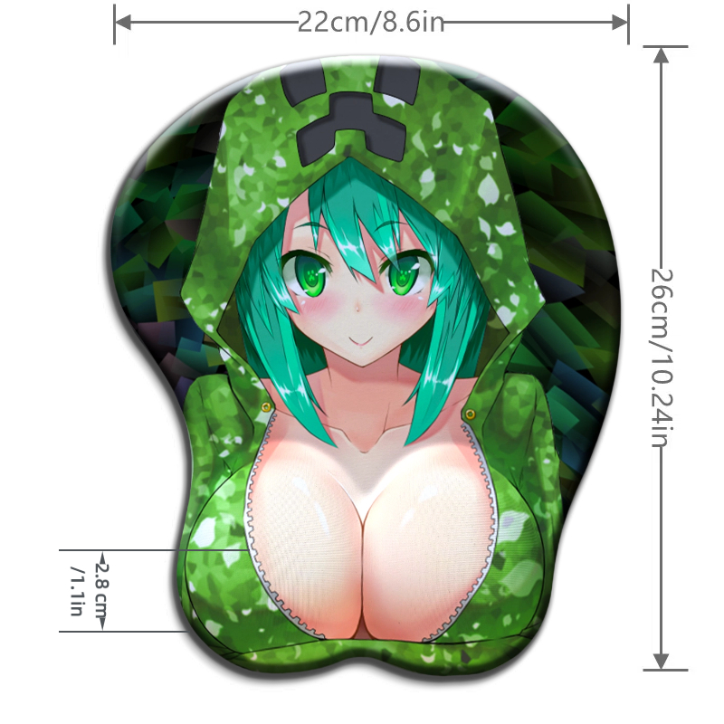 Mosaic Girl Mouse Pads Anime P - огляд і ціна Pc Gaming Fullset