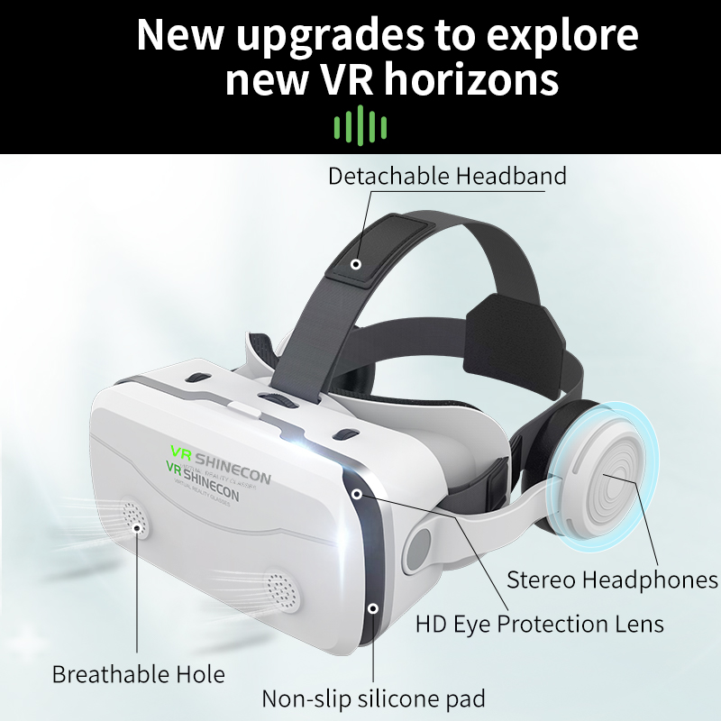 3D Viar Phone Virtual Reality  - огляд і ціна Vr Headset Pc