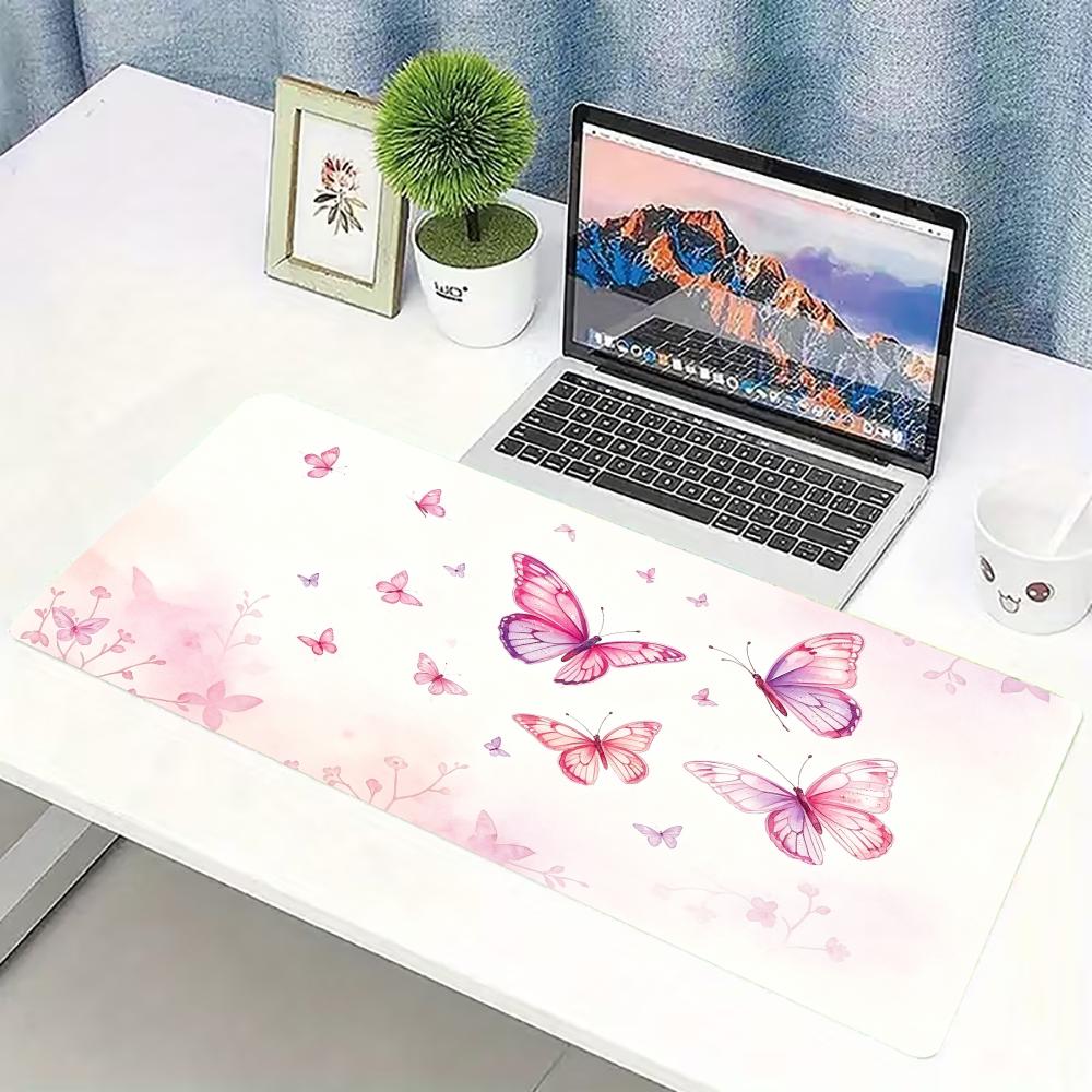 Watercolor Pink Butterfly Larg - огляд і ціна Pc Gaming Pink