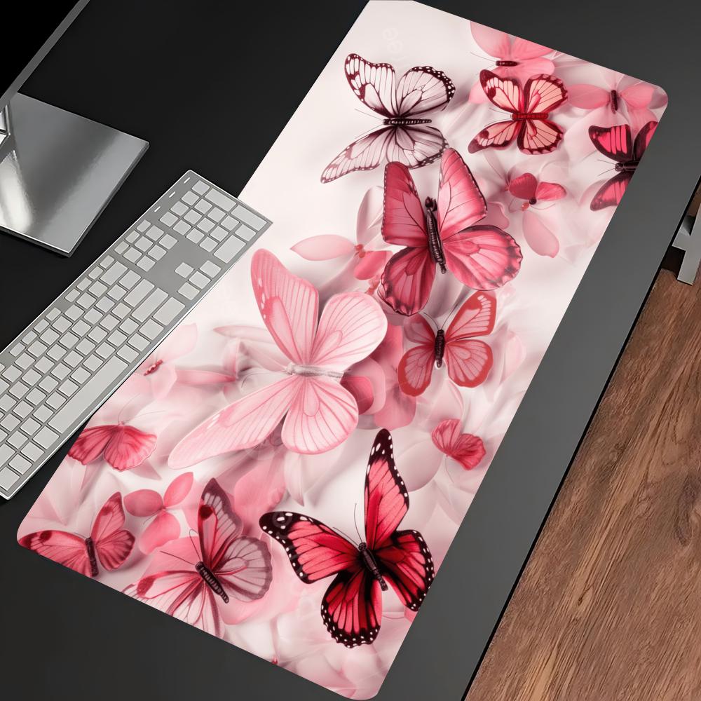Watercolor Pink Butterfly Larg - огляд і ціна Pc Gaming Pink
