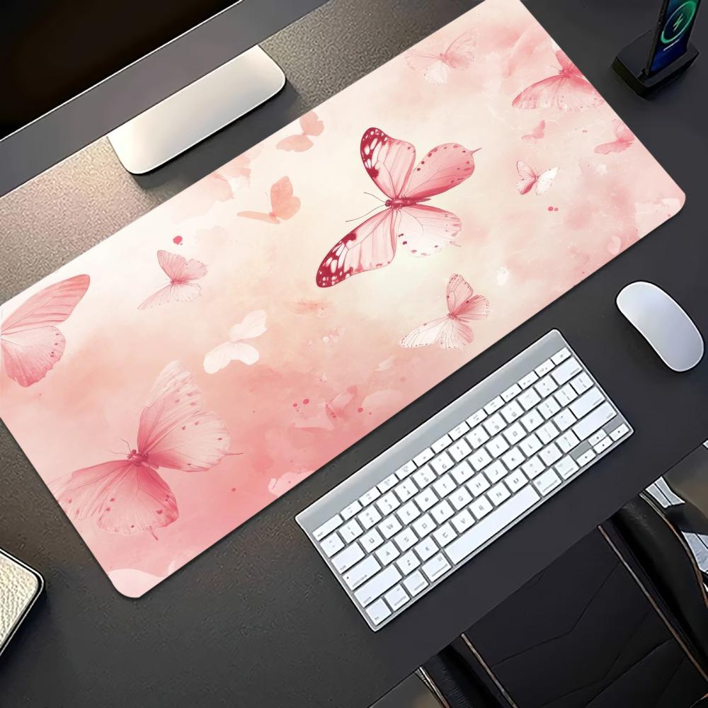 Watercolor Pink Butterfly Larg - огляд і ціна Pc Gaming Pink