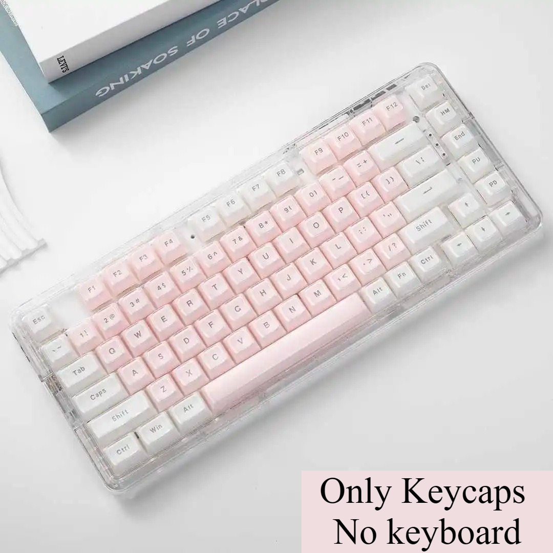 Crystal Transparent Keycaps Pi - огляд і ціна Pc Gaming Fullset