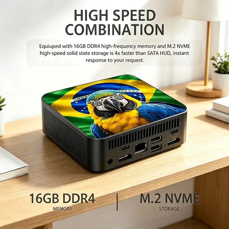 New Powerful Mini PC Computer  - огляд і ціна Pc Gaming Intel
