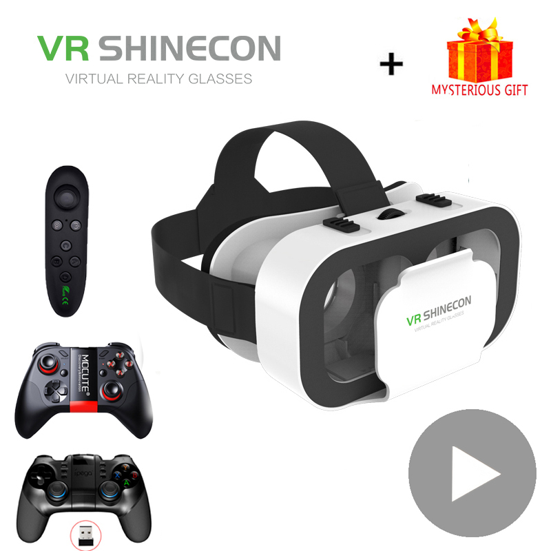 VR Shinecon Helmet 3D Glasses  - огляд і ціна Vr Headset Pc