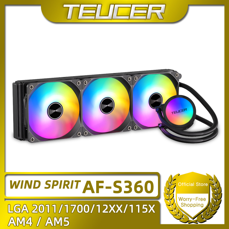 TEUCER AF-S360 CPU Water Cooli - огляд і ціна Pc Water Cooling