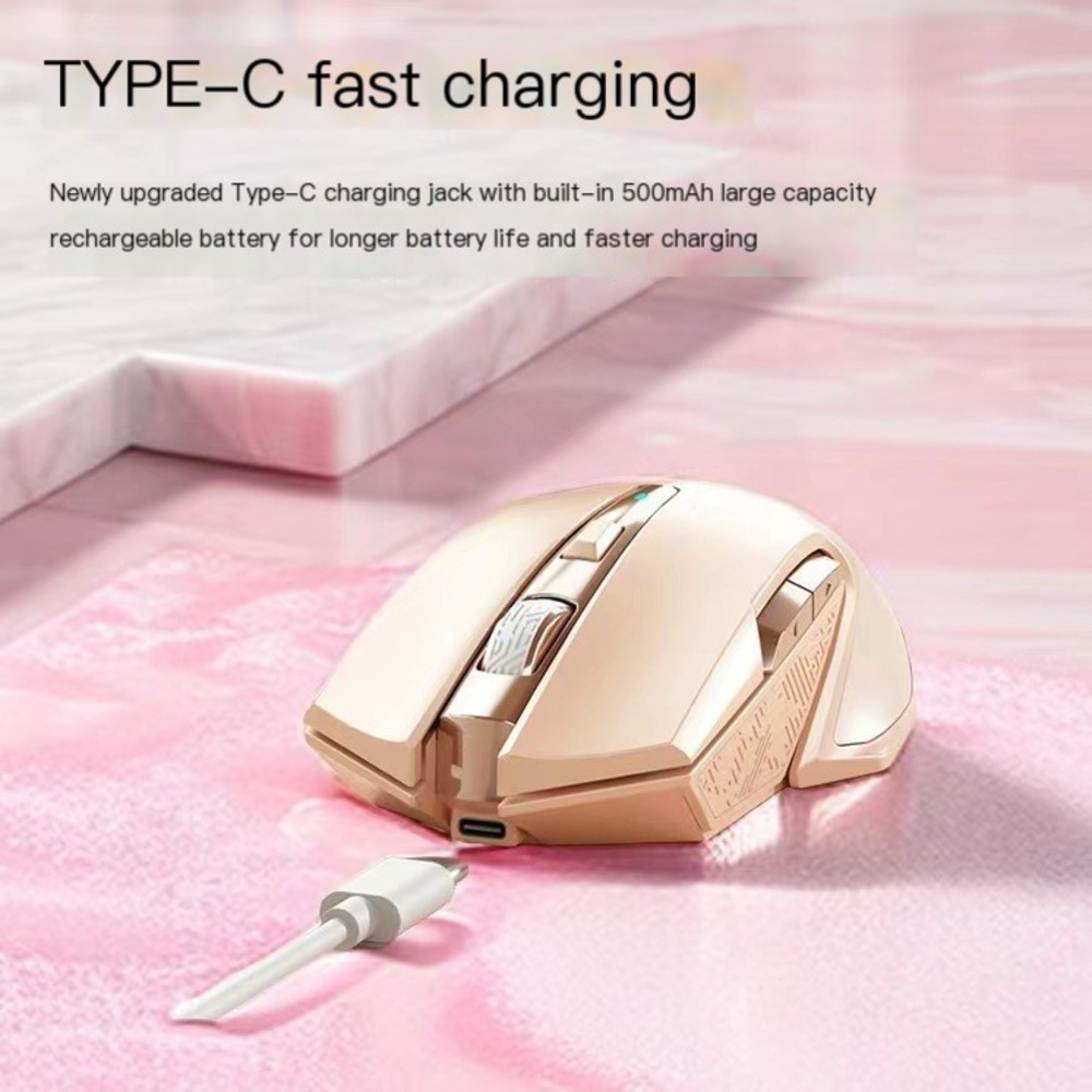 2024 New 2.4G Wireless Mouse T - огляд і ціна Pc Gaming Pink
