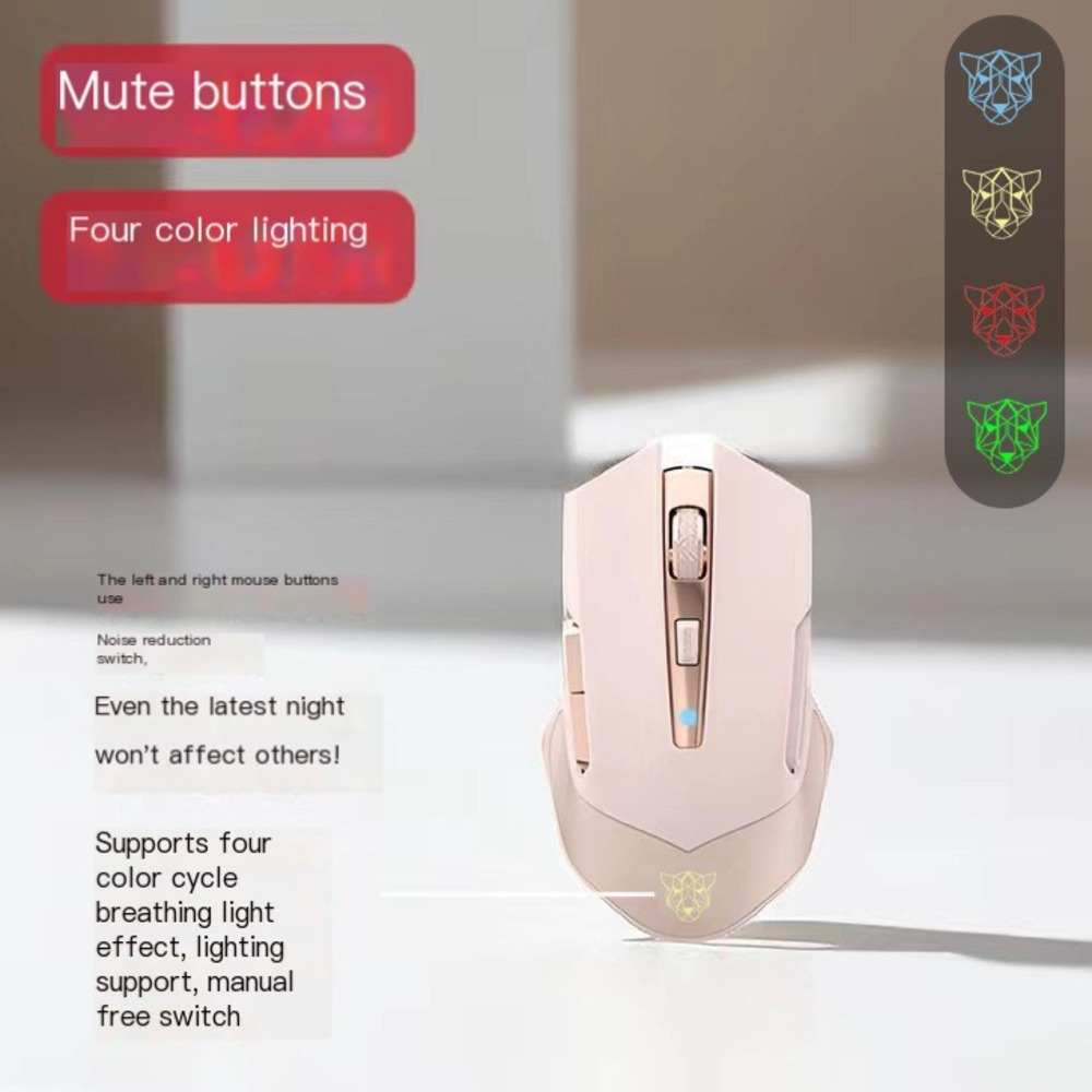 2024 New 2.4G Wireless Mouse T - огляд і ціна Pc Gaming Pink