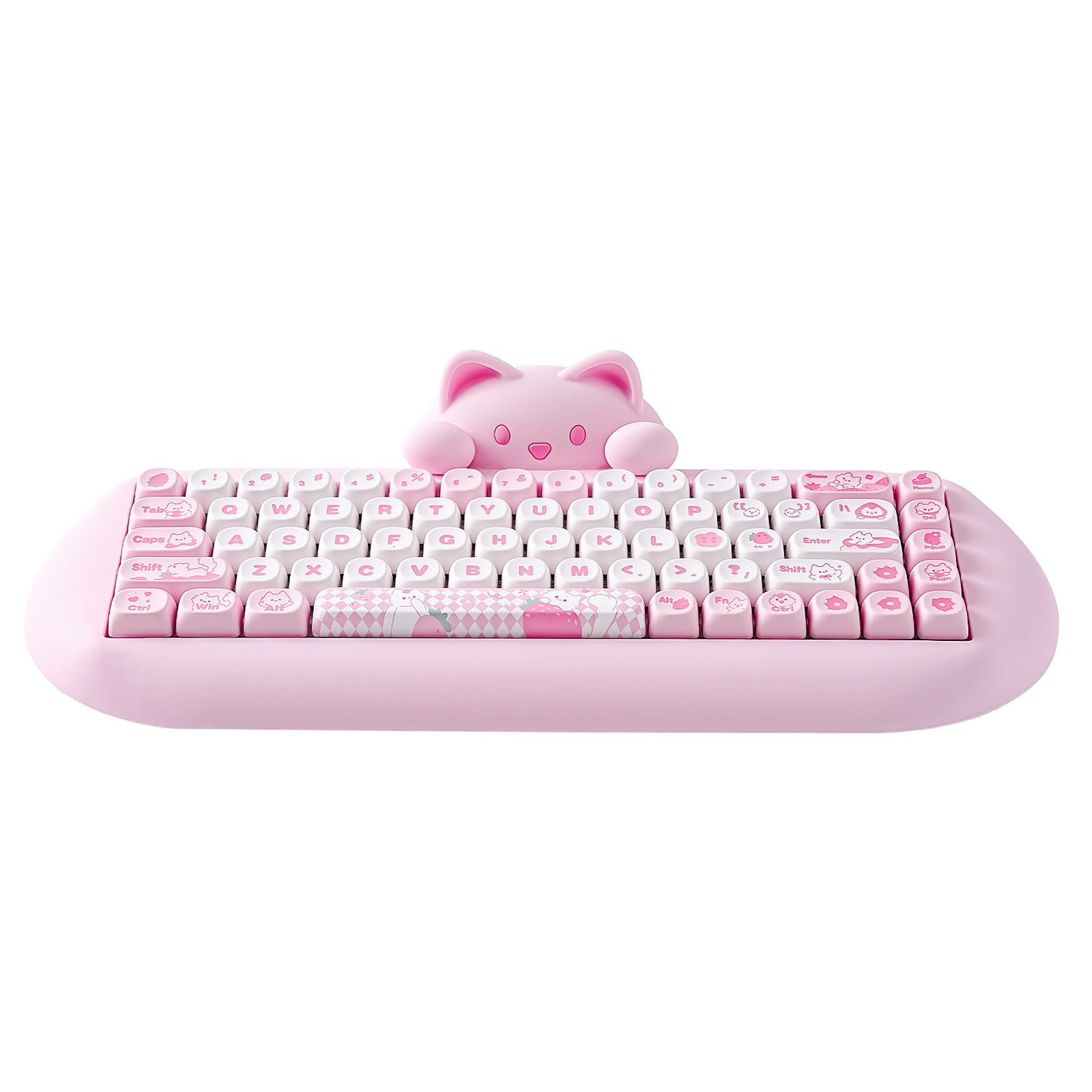 YUNZII C68 Pink 65% Hi-Fi Cute - огляд і ціна Pc Gaming Pink