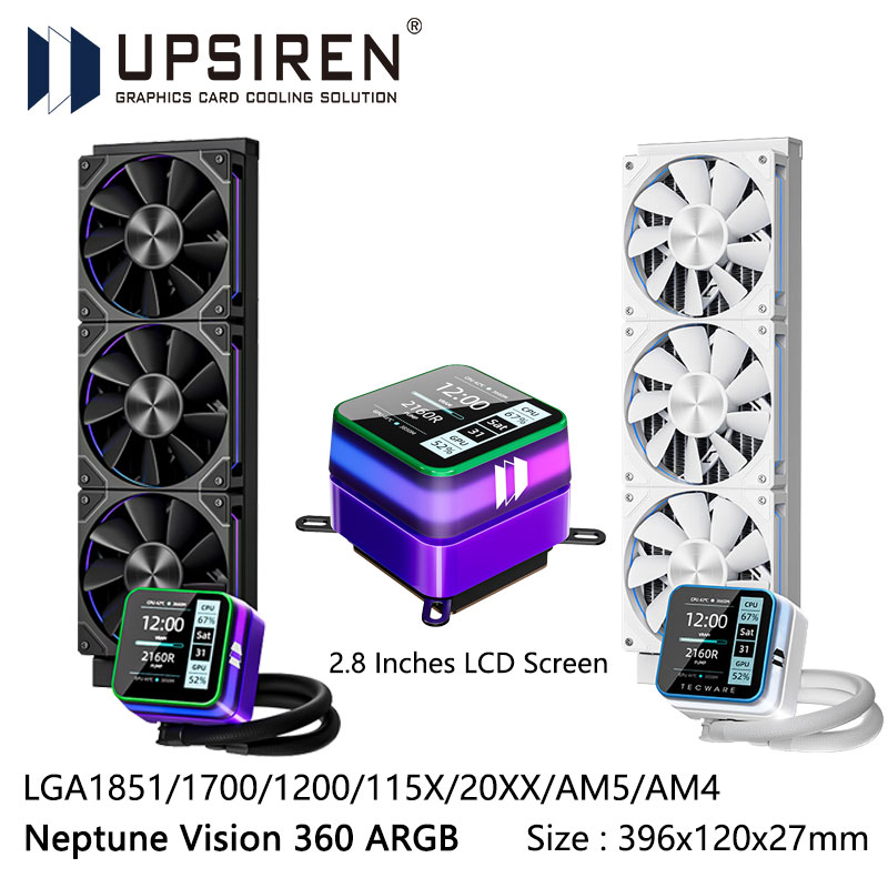 USIREN Neptune Vision 360 ARGB - огляд і ціна Pc Gaming Liquid