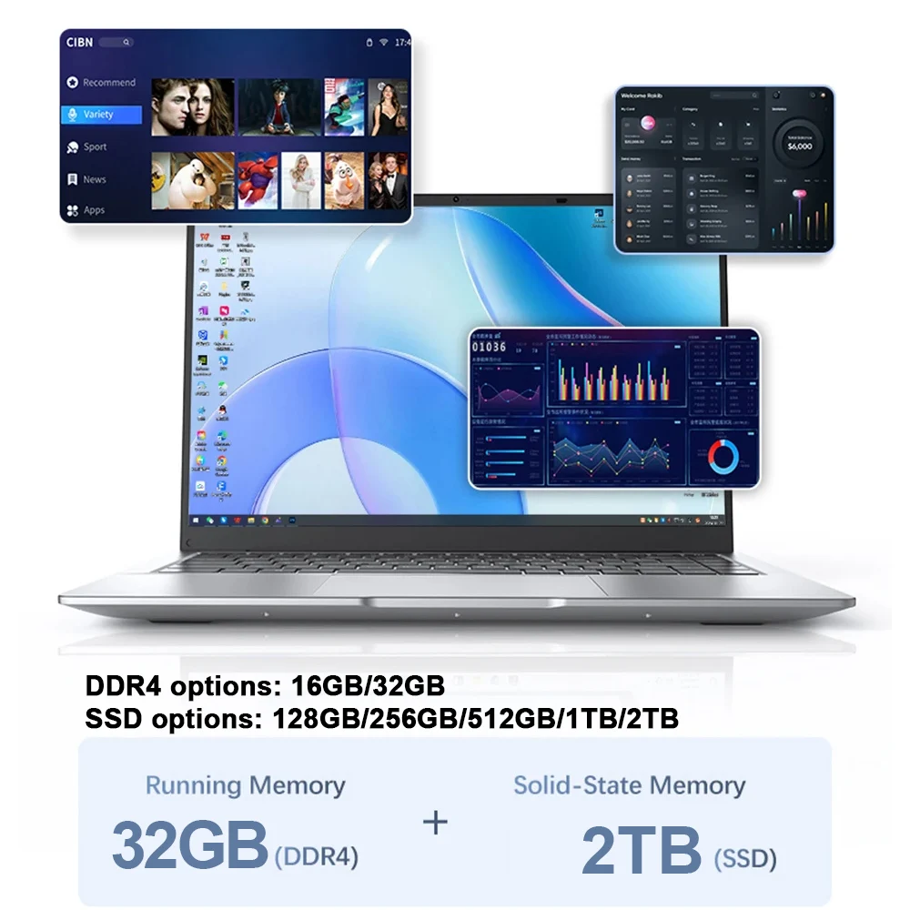 Dapper 2026 Compact 14.1 Inch  - огляд і ціна Pc Gaming Intel