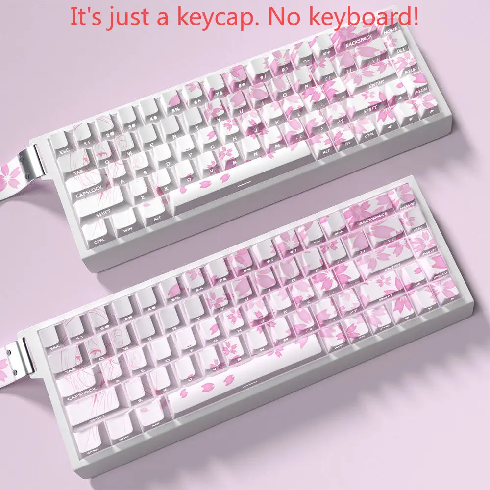 74 Keys PBT Nakano Sanjiu Pink - огляд і ціна Pc Gaming Pink