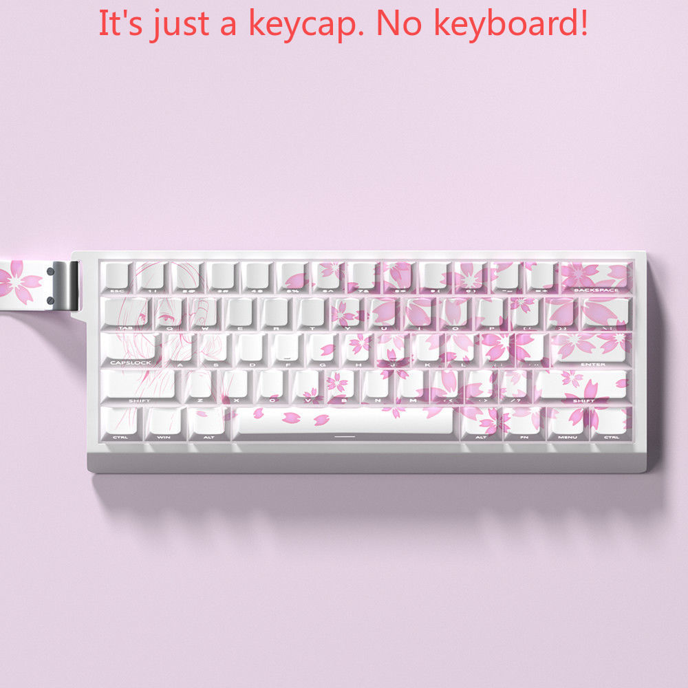 74 Keys PBT Nakano Sanjiu Pink - огляд і ціна Pc Gaming Pink