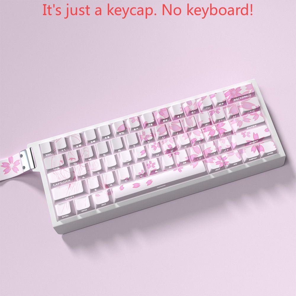 74 Keys PBT Nakano Sanjiu Pink - огляд і ціна Pc Gaming Pink