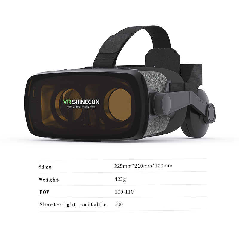 VR Shinecon Casque Viar 3D Gla - огляд і ціна Vr Headset Pc